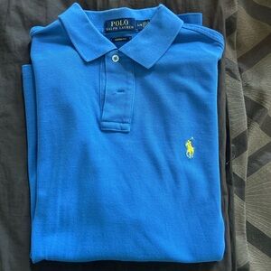 Ralph Lauren Blue Polo Shirt for Men